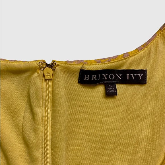 Brixon Ivy Fit & Flare Yellow Dress - Picture 9 of 16